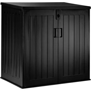 Zahradní nábytek Plonos PL-803 Zahradní box 116 x 71 x 112,5 cm, 775 l, černý