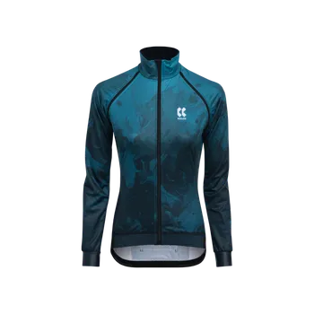 Cyklistika KALAS MOTION Z6 | Membránová Cyklistická bunda | Forest Green | DÁMSKÝ | Velikost: 6/XXL