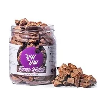 Pamlsek pro psa Raw Raw pochoutka mrazem sušená Králičí játra 80g