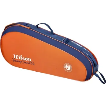 Raketový sport Taška na rakety Wilson Roland Garros 2026 Team 3PK Racket Bag Clay/Navy