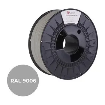 Filament Filament C-TECH PREMIUM LINE, PETG, bílý hliník, RAL9006, 1,75mm, 1kg
