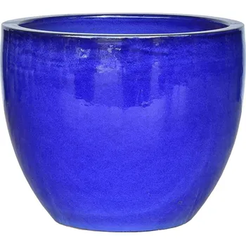 Květináč Květináč, ø 23,5 × 19,5 cm, keramika, modrá&nbsp;17680,1962