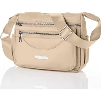 Kabelka Kabelka přes rameno Lily béžová 21 x 11 x 26 cm
