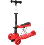 Dětská koloběžka NILS Fun HLB12 2v1 ČERVENÁ