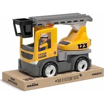 Figurka ECO MultiGO Build - Žebřík s řidičem - auto s Igráčkem