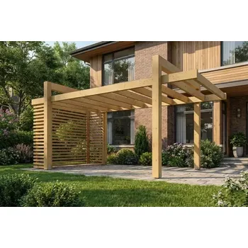Zahradní stavba Dřevěná pergola Portal 400x300 cm