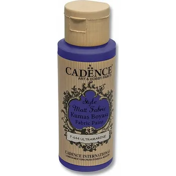 Textilní barva Cadence Style Matt Fabric - modrá námořní / 50 ml
