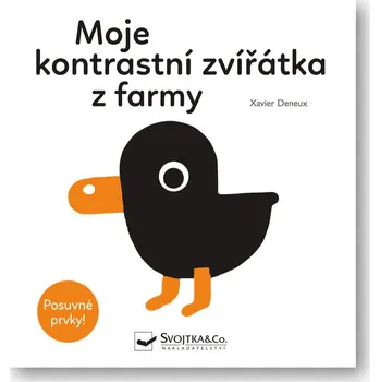 Kniha Moje kontrastní zvířátka z farmy