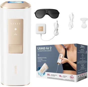 Epilátor Ulike Air 2, sněhově bílo-zlatý