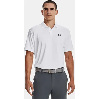 Pánské tričko Under Armour Pánské tričko UA Performance 3.0 Polo 1377374-100 Bílá XXL