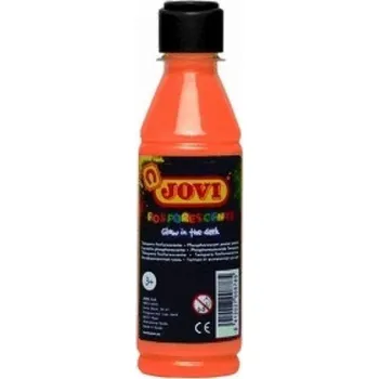 JOVI temperová barva neónová 250ml v lahvi oranžová