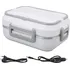 Jídlonosič Elektricky vyhřívaný box na jídlo 0,9 l 24 x 18,5 x 12 cm bílý