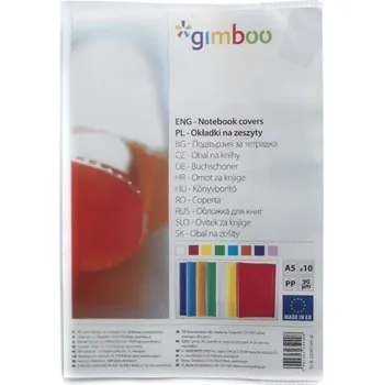 Sešit Obaly na sešity A5 - celé balení 10 ks