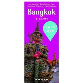 Kniha Bangkok Easy Map