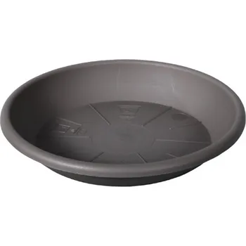 Podmiska Podmiska pod květník MEDEA plastová d20cm, antracit