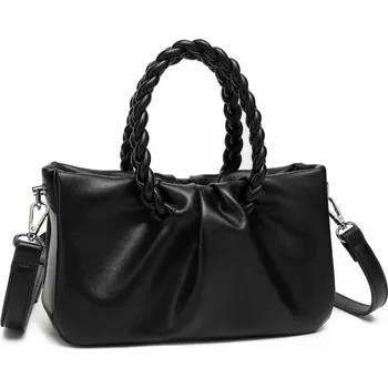 Kabelka Miss Lulu elegantní crossbody kabelka - černá LB2368