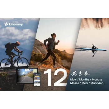 KINOMAP Tréninková video aplikace na Indoor cvičení s 12měsíčním předplatným