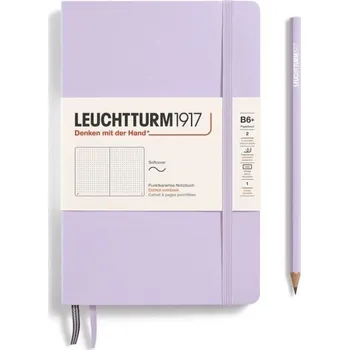Blok Leuchtturm1917 Zápisník Lilac Softcover B6+ tečkovaný