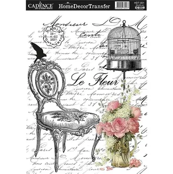 Volný čas Transferový obrázek Cadence Home Deco, 25x35 cm - Zámecké křeslo