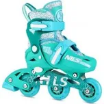 Kolečkové brusle NILS Extreme NA13102 zelené - XS(26-29)
