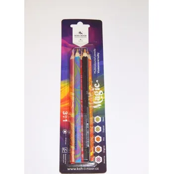 Výtvárné potřeby Koh-i-noor sada barevných tužek MAGIC - 5 ks