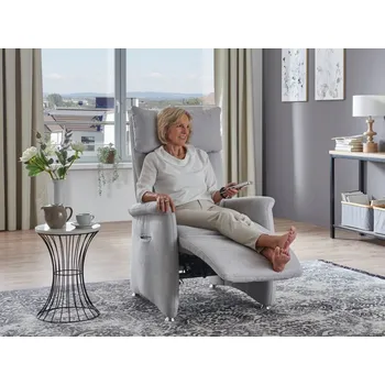 Křeslo CONNECTION 5 COMFORT RELAXX luxusní polohovací křeslo s manuálním polohováním