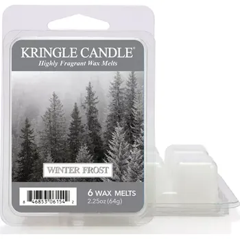 Vůně do bytu Kringle Candle – vonný vosk Winter Frost, 64 g