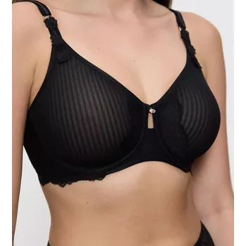 Podprsenka Dámská podprsenka Peony Florale W01 - BLACK - černá 0004 - TRIUMPH BLACK 75F