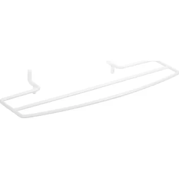 Držák na ručník RAWELL: Držák ručníků na topné těleso, 600 mm, bílá