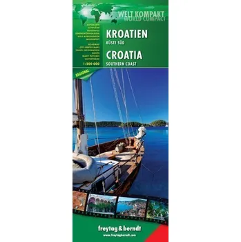 Kniha AK 7403S WCS Chorvatsko, jižní pobřeží 1:200 000 / automapa