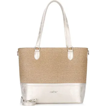 Kabelka Dámská kabelka RIEKER C2354-065-148/1 béžová W5 -UNI-