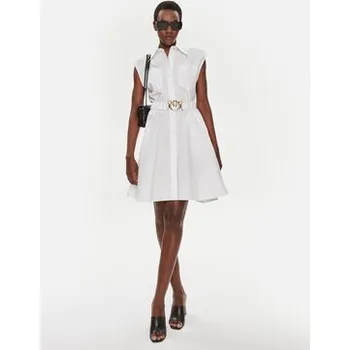 Dámské šaty Pinko Košilové šaty Anaceta 103111 A1P4 Bílá Regular Fit 40