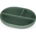 PETITE&MARS Talířek silikonový oválný Take&Match Misty Green