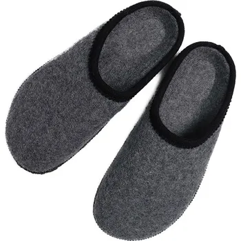 Pánské pantofle Boty Kaiser Naturfellprodukte Grau 1997368 46