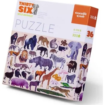 Puzzle Puzzle: Thirty six - Wild Animals/Divoká zvířata (300 dílků)