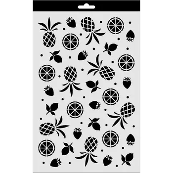 Šablona Aladine, 20x30 cm - Letní ovoce