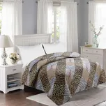 Bavlissimo Přehoz na postel prošívaný pruhy Afrika 200 x 240 cm 96486777