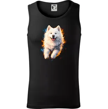 Pánské termoprádlo Obrázek polotón Čau čau - Tílko pánské Core - 2XL ( Černá )