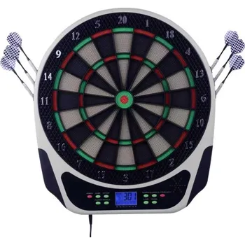 Terč na šipky Kubisport Elektronický terč s adaptérem 5204K + DÁREK