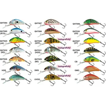 Nástraha Salmo rybářské woblery Hornet H4F - barva GFP