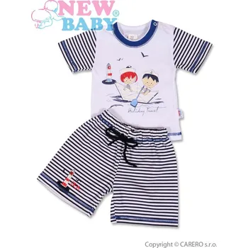 Kojenecká souprava NEW BABY 2-dílná letní souprava New Baby Námořník | Velikost: 104 (3-4r)