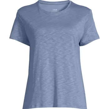 CASALL Dámské tričko Casall Soft Texture s krátkým rukávem MODRÁ