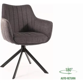 Křeslo Otočné jídelní křeslo Azalia Brego tmavě šedé