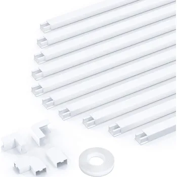 kabelová chránička Kinkaivy Samolepicí mini kabelový kanál bílý 4 m