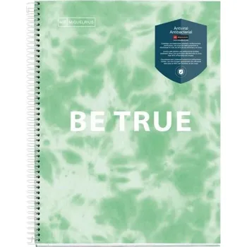 Blok Miquelrius Tie Dye Antiviral A5 poznámkový blok 90 g - mentolový