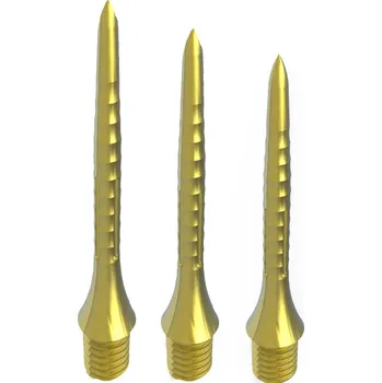 Příslušenství pro šipky Hroty na šipky Caliburn Bamboo Gold Steel 30 mm