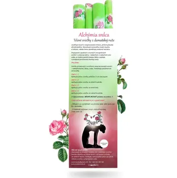 Medosviecky TĚLOVÉ SVÍČKY ALCHYMIE SRDCE 4KS