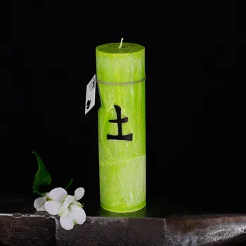 Solná lampa Země Válec velký - Bez svícnu