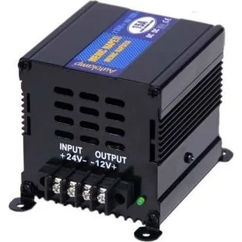 Měnič napětí Autolamp CZ Měnič napětí z 24VDC na 12VDC 15 A trvale, 20 A max