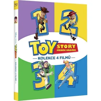 Toy Story: Příběh hraček kolekce 1.-4. 4BD